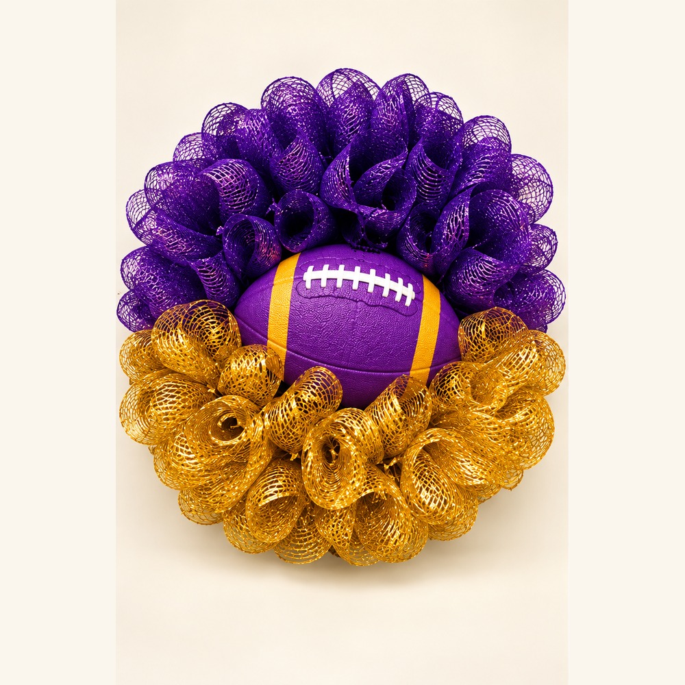 Touchdown at Home football memorial design